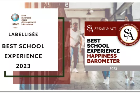 ISTOM labellisé Best School Experience 2023