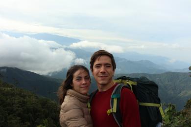 Xavier Dubreuil et Agathe Dumenil, co-fondateurs d'Aceites del Alba, à Cali, en Colombie